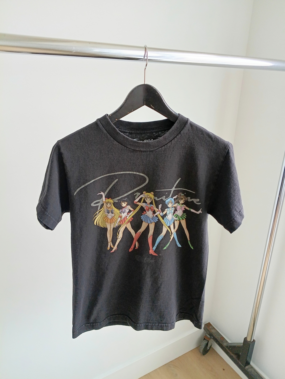Primitive Skate x Sailor Moon Graphic T-Shirt Black Small Anime Streetwear